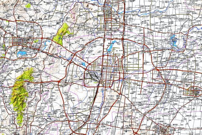 邯郸城市道路布局分析